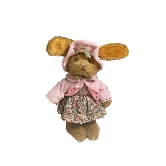 Hug Fun Vintage Bunny Rabbit Easter Spring 2001 Plush Stuffed Animal Toy Gift Ex - Picture 8 of 13